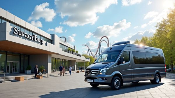 Réservez un VTC confortable de Strasbourg à Europa Park